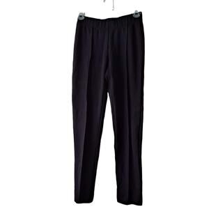 Lilly Pulitzer Black Piped Elastic Waist Pull On Knit Pants - Size S